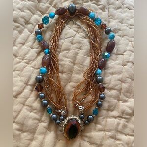 Ornate necklace choker